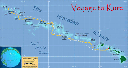 Hawaiian island chain